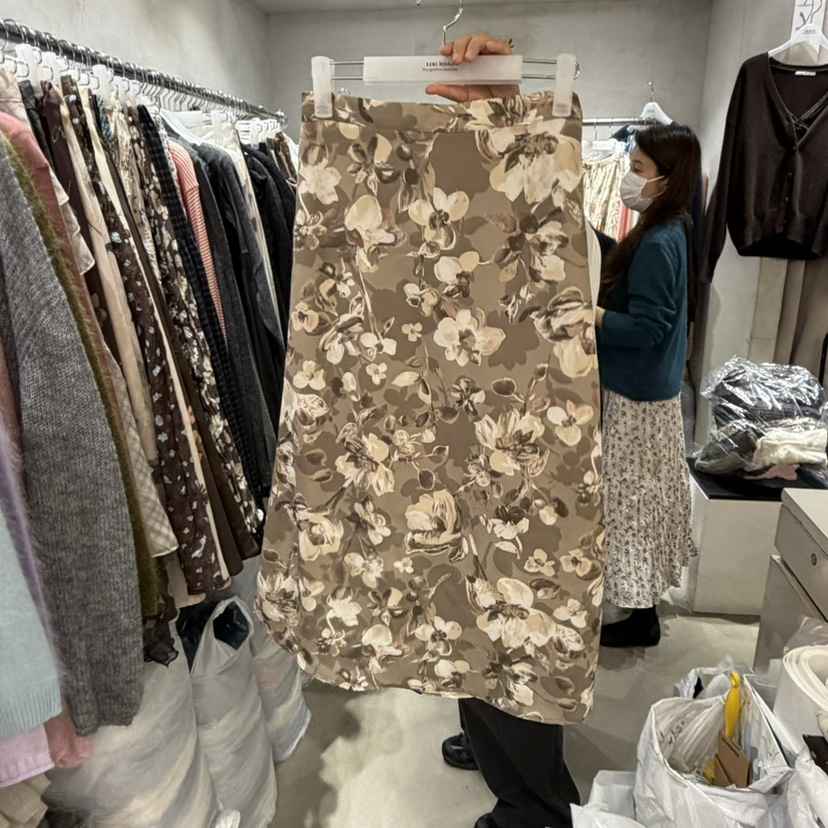 LOGROAD韓國代購女裝新品真品休閑人氣推薦時尚半身裙中短裙LOG ROAD半身裙/中短裙