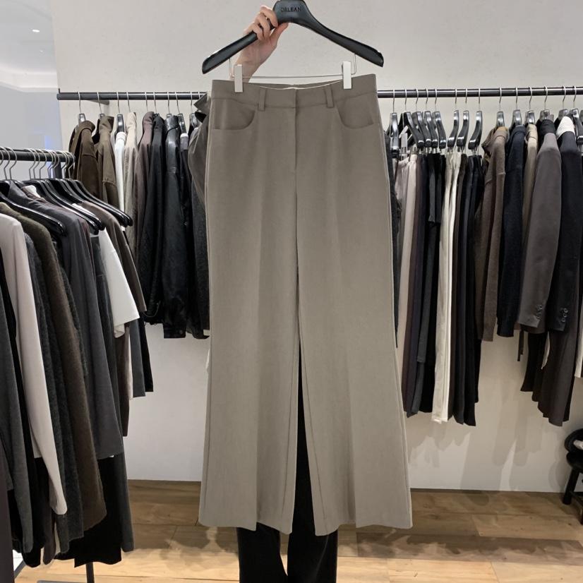 ORLEAN韓國直郵女士新品休閑人氣推薦熱賣時尚休閑褲喇叭褲ORLEAN休閑褲
