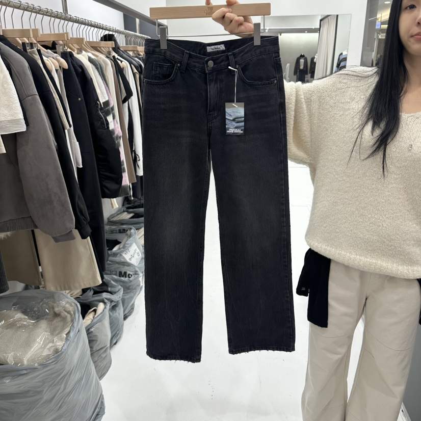 THE VALUE韓國直郵女裝新品休閑真品熱賣推薦人氣牛仔褲THE VALUE牛仔褲