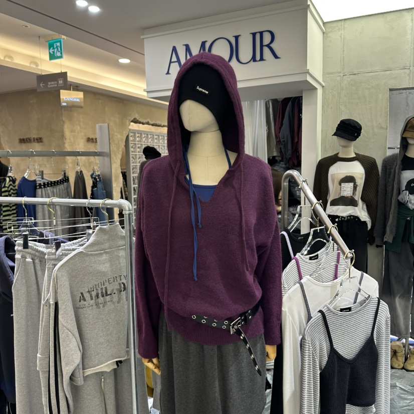 AMOUR東大門直郵女士新款時尚休閑熱賣真品推薦人氣毛衣AMOUR毛衣