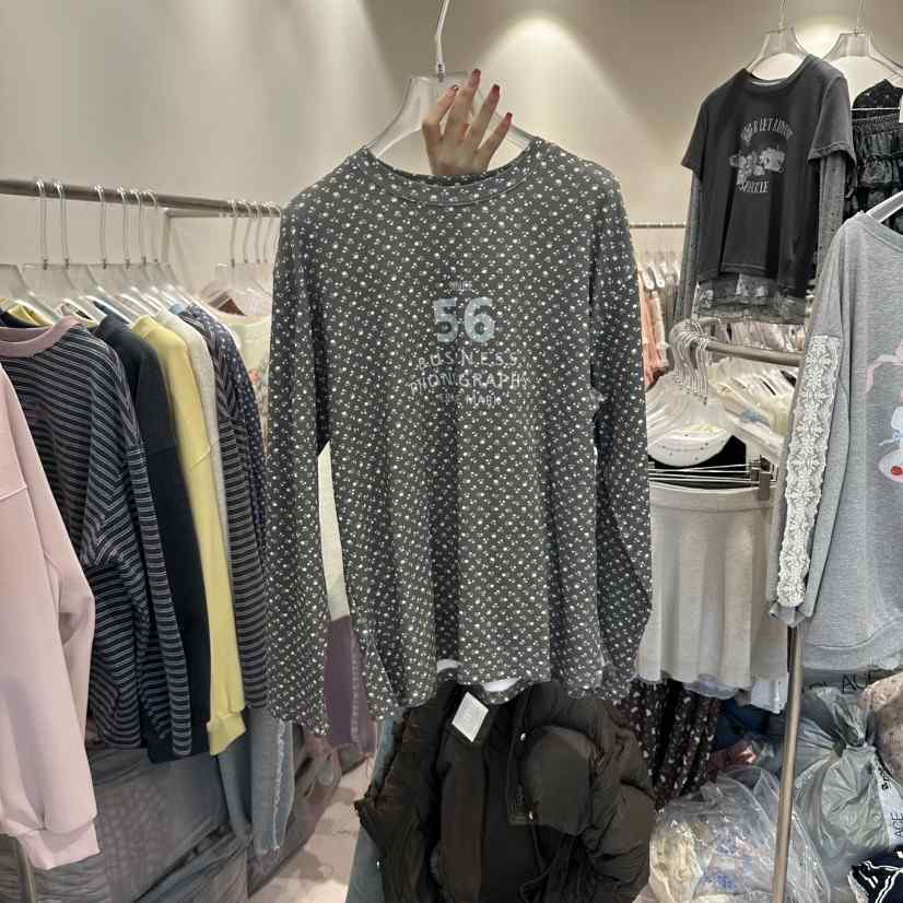 MIMME/LOOKK東大門代購女裝新品休閑推薦時尚熱賣長袖T恤MIMME/LOOKK長袖T恤