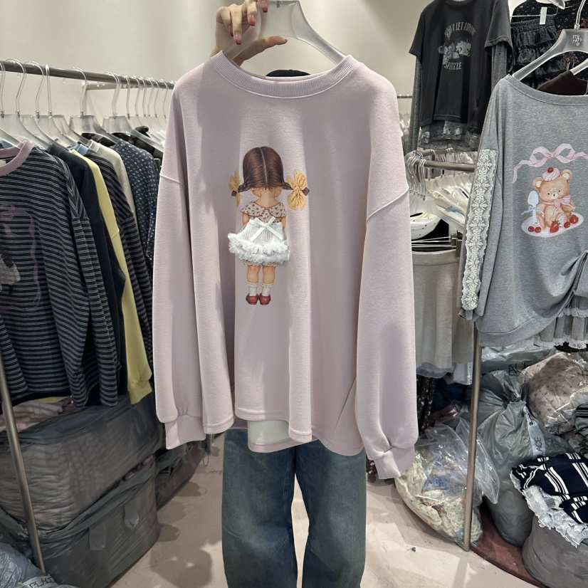 MIMME/LOOKK東大門實拍女士新款休閑推薦熱賣時尚人氣衛衣MIMME/LOOKK衛衣