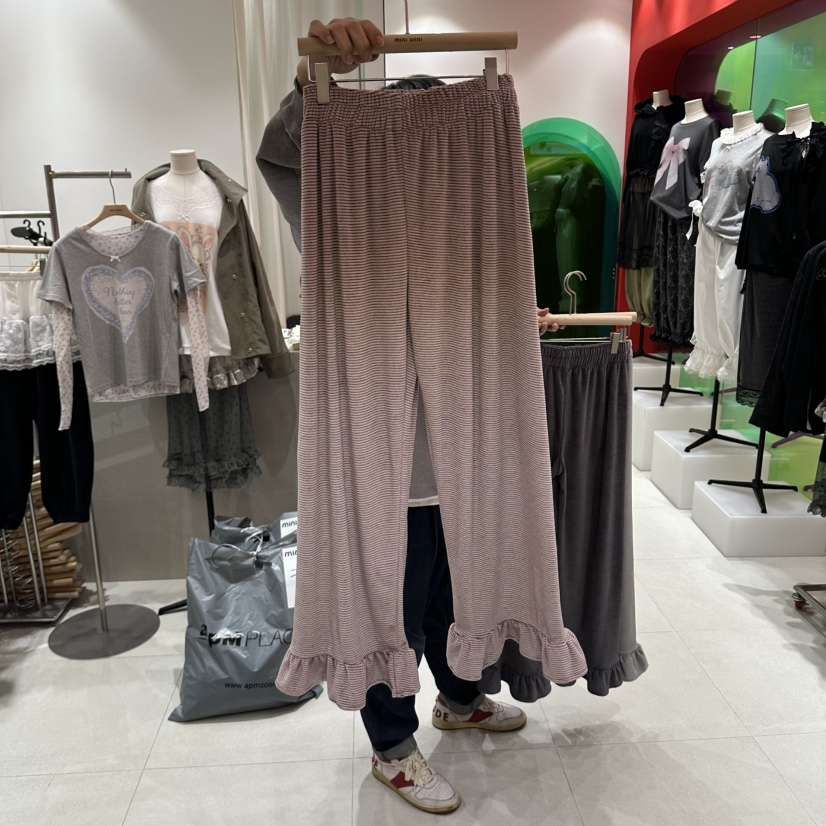 MINI UNNI東大門直郵女裝新款人氣真品休閑推薦時尚休閑褲mini unni休閑褲