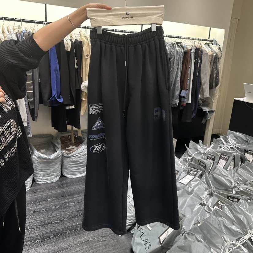 TOMGIRL韓國直郵女士新品人氣真品熱賣休閑時尚推薦休閑褲TOMGIRL休閑褲