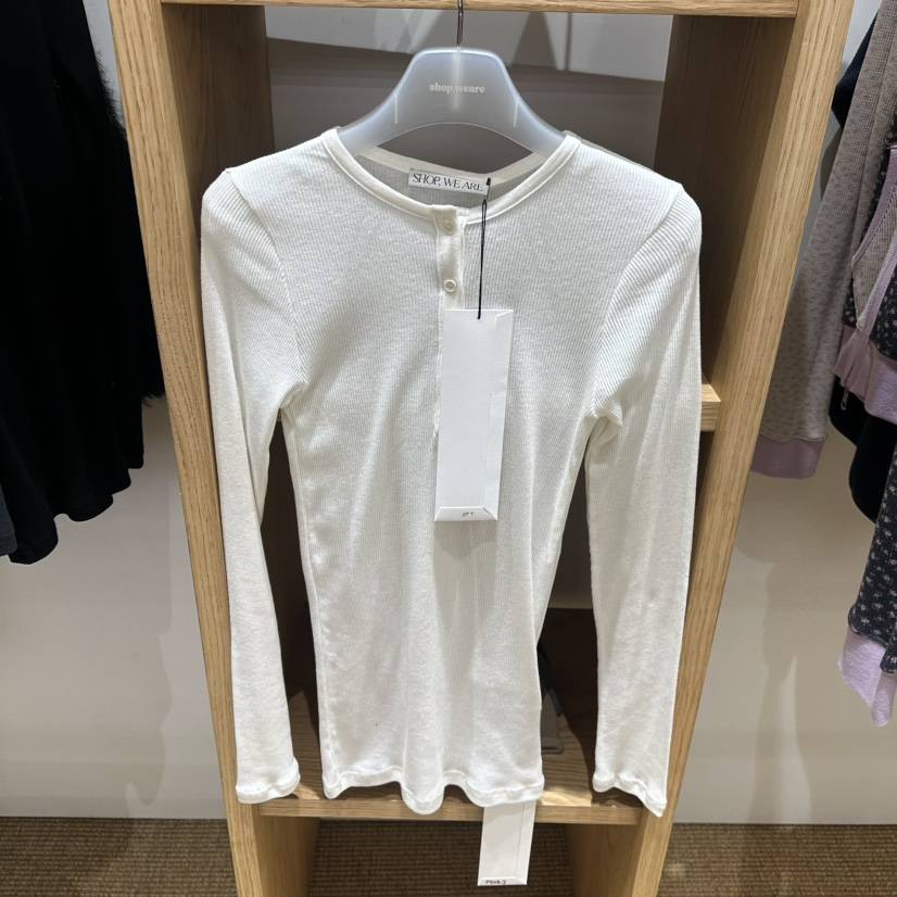 WE ARE/WELOVER韓國代購女士新品人氣時尚休閑熱賣長袖T恤SHOP_WE ARE長袖T恤