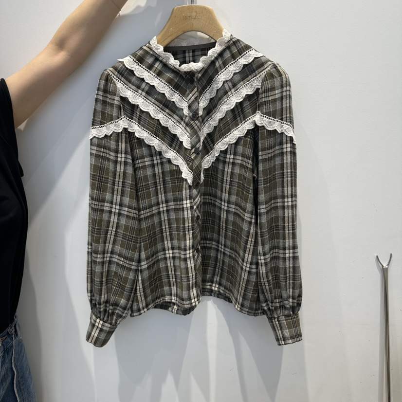 2AN.B韓國代購女士新品時尚人氣休閑推薦熱賣襯衫蕾絲衫2AN.B襯衫/蕾絲衫