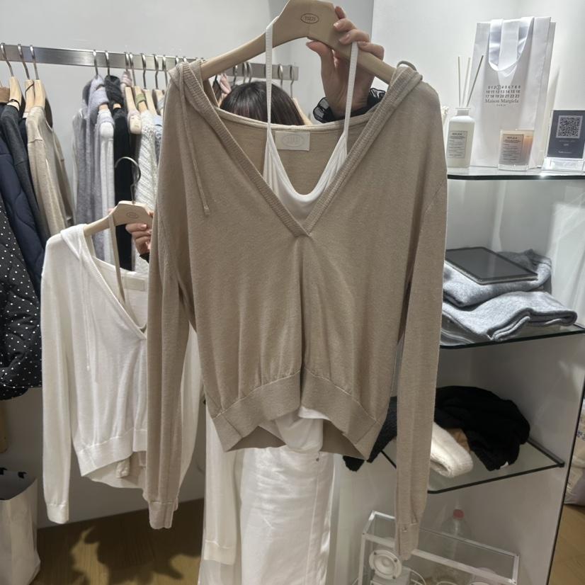 TIZZI東大門實拍女士新品休閑真品時尚衛衣不含內搭兜帽絲綢TIZZI衛衣