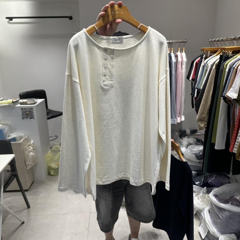 MODS-Q韓國代購女裝新品時尚真品熱賣休閑人氣長袖T恤純棉MODS-Q長袖T恤