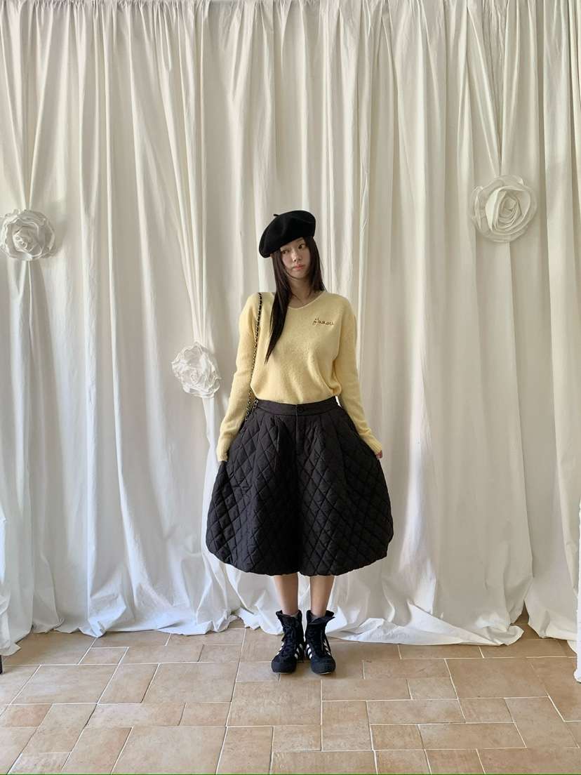 MAISONDEGLORY韓國代購女裝新款真品時尚推薦熱賣短褲絎縫Maison de glory短褲