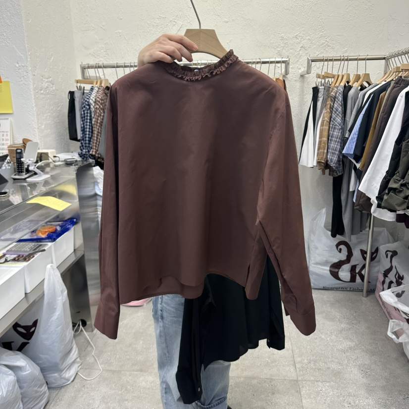 DA YLOG韓國代購女裝新品熱賣人氣休閑真品時尚襯衫蕾絲衫DA YLOG襯衫/蕾絲衫