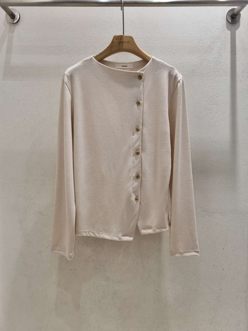 HERME韓國直郵女裝新品時尚休閑人氣真品推薦熱賣長袖T恤HERME長袖T恤