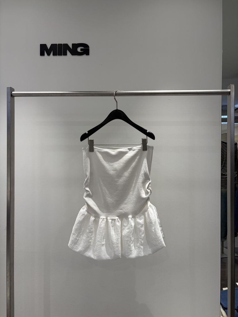 MING/MENG韓國直郵女裝新款時尚人氣真品吊帶背心荷葉邊MING/MENG吊帶/背心