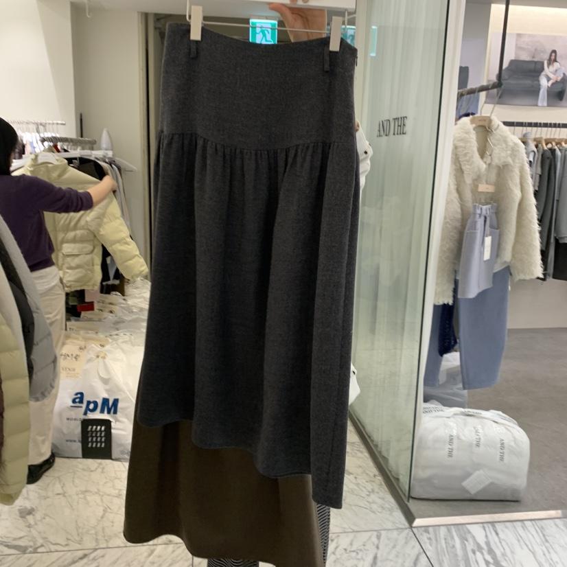 VENIR-A韓國代購女裝新品人氣時尚熱賣真品半身裙中短裙VENIR-A半身裙/中短裙