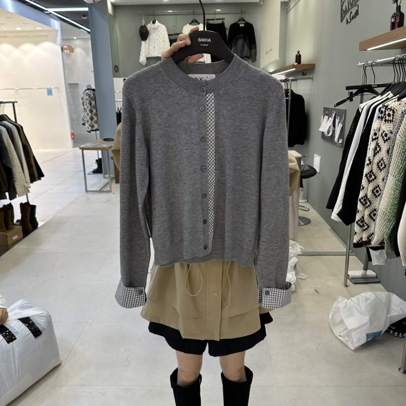 BAKHA東大門實拍女裝新品時尚休閑熱賣人氣真品推薦開衫開襟CHARLES THE SECOND/CHEAP-CHIC開衫