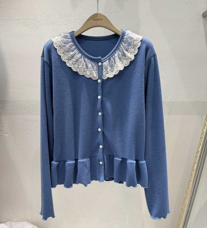 LOVABLE-L東大門實拍女士新品休閑真品推薦時尚開衫開衫LOVABLE開衫