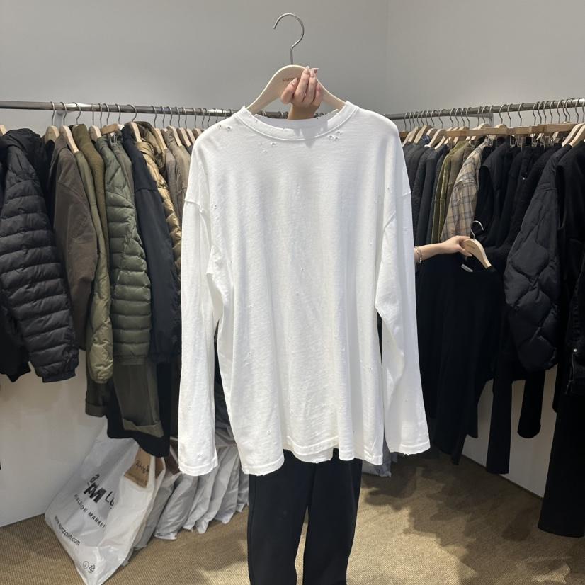 SELF SERVICE/MASOF韓國直郵女裝新品熱賣真品休閑長袖T恤SELF SERVICE/MASOF長袖T恤