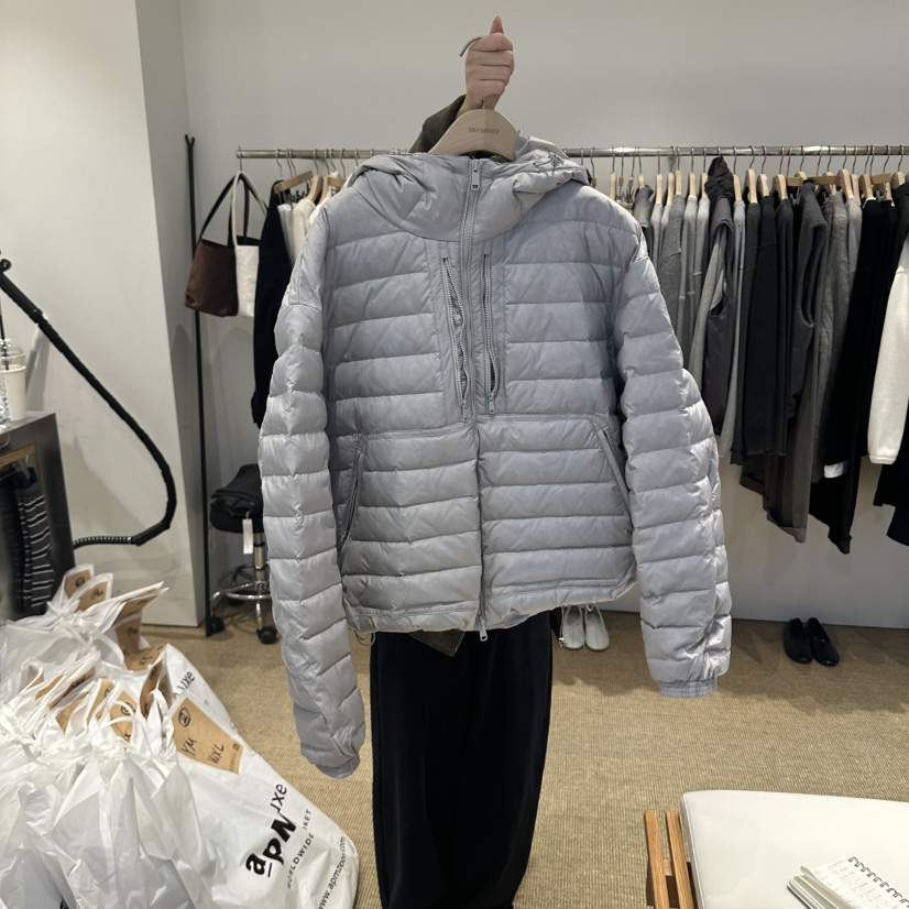 SELF SERVICE/MASOF韓國代購女士新品熱賣短款羽絨服兜帽SELF SERVICE/MASOF短款羽絨服