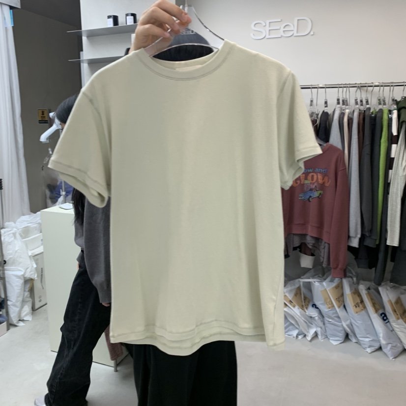LEESEED-A/SEED韓國直郵女裝新品人氣時尚真品推薦熱賣T恤SEeD-SOBOROT恤