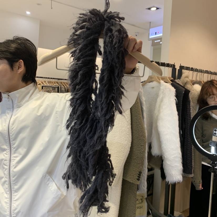 LA MAGIE FEMME東大門直郵女士新品推薦休閑真品圍巾披肩Lamagie Femme圍巾/披肩