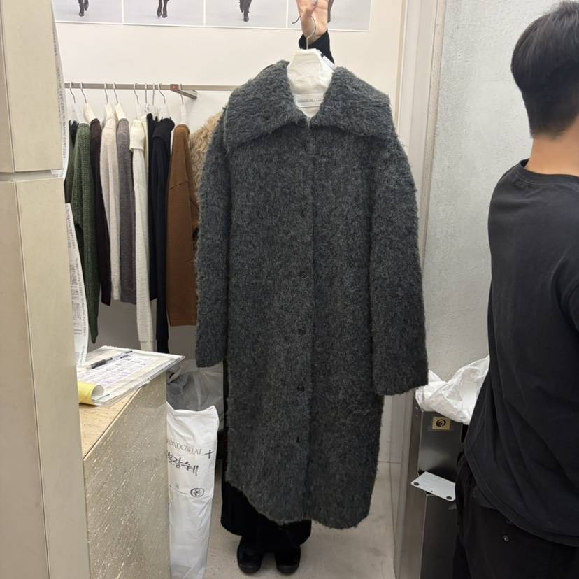 LONDON FLAT東大門直郵女裝新品真品熱賣休閑中長款大衣LONDON FLAT中長款大衣