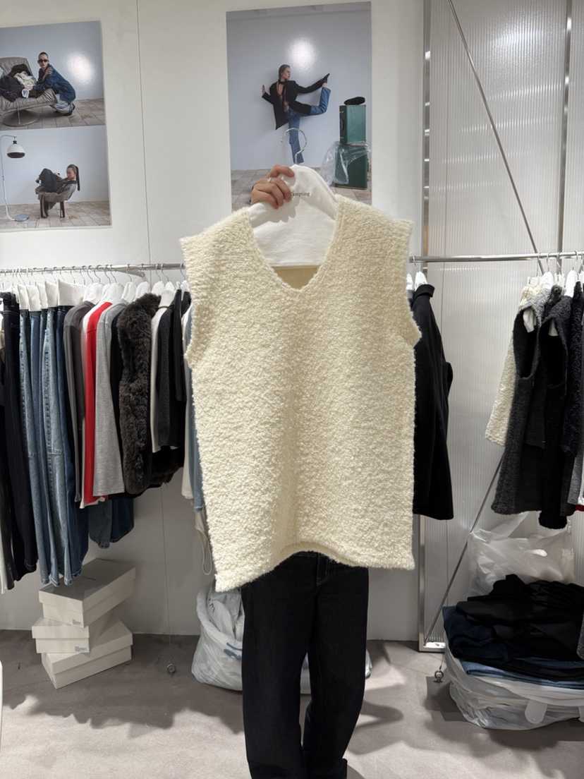 TEMPTING東大門代購女裝新品休閑真品時尚推薦吊帶背心羊駝TEMPTING吊帶/背心