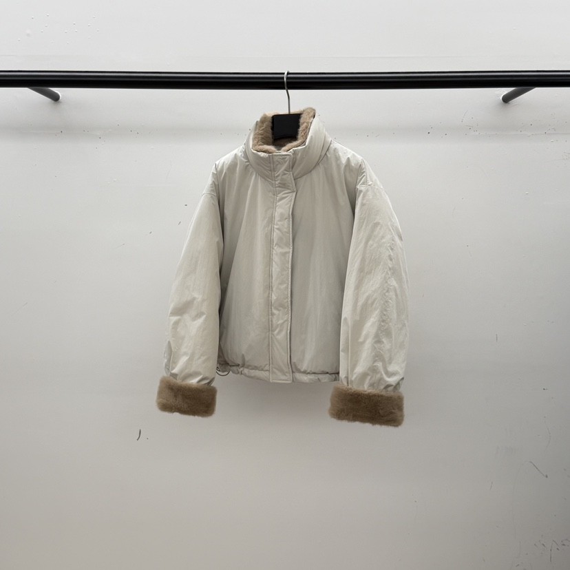 ID韓國代購女士新款真品時尚熱賣休閑短款羽絨服羽絨服毛絨ID短款羽絨服