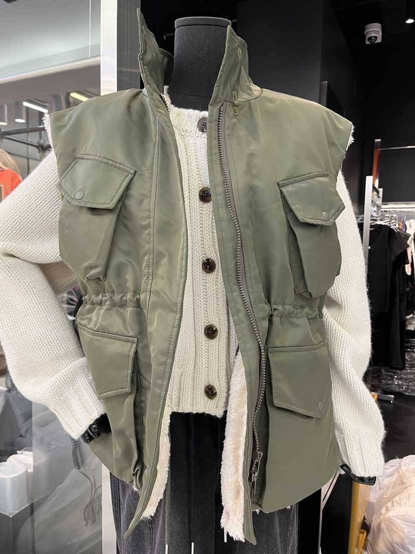 EL BOSQUE韓國直郵女裝新品熱賣人氣時尚休閑馬甲不含內搭EL BOSQUE馬甲