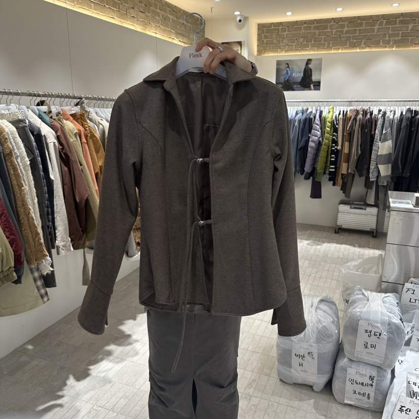 FLEEK韓國代購女士新品人氣熱賣時尚休閑推薦真品夾克Fleek夾克