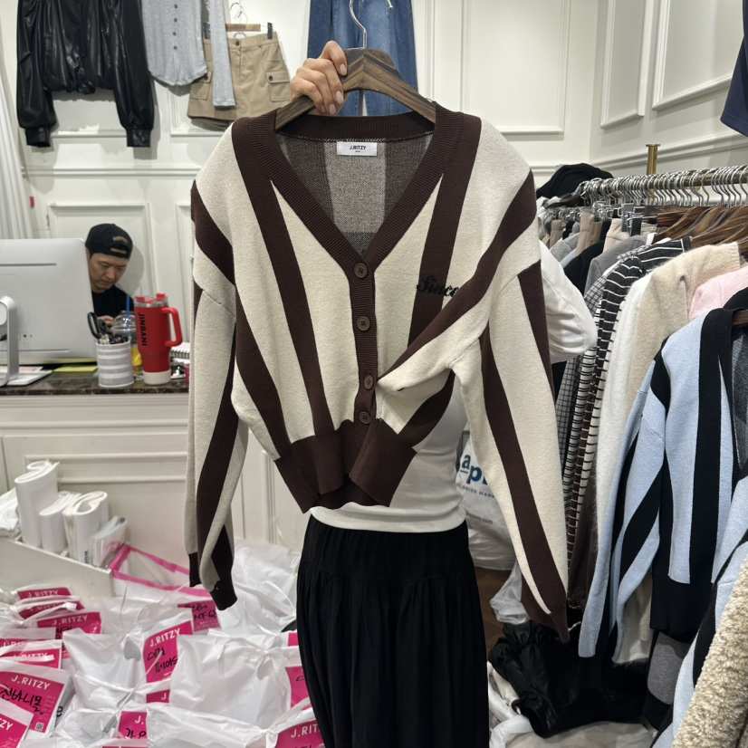 J.RITZY東大門實拍女士新品時尚休閑熱賣人氣真品推薦開衫J.RITZY開衫