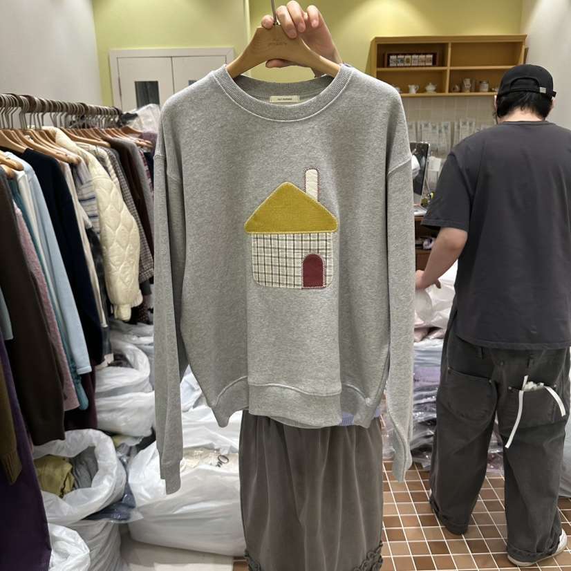 OURMOMENT東大門直郵女裝新款真品人氣推薦休閑熱賣衛衣加絨OURMOMENT衛衣