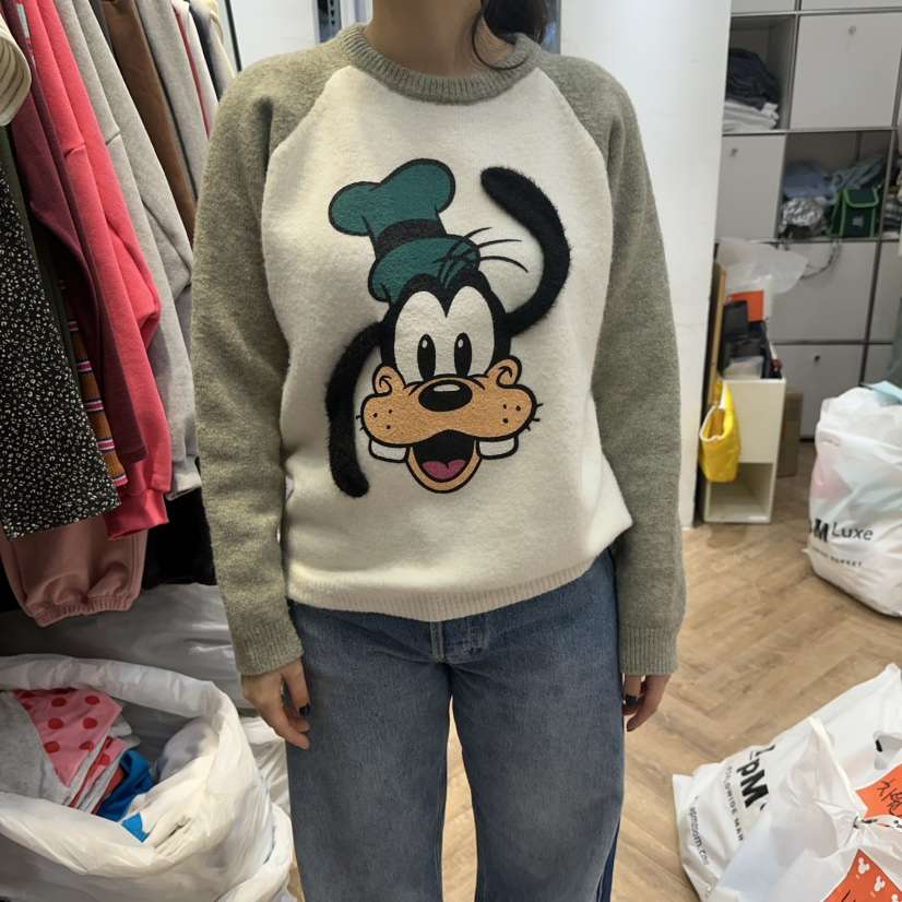 DE LINE韓國直郵女士新品休閑推薦時尚熱賣真品人氣針織衫DE LINE針織衫