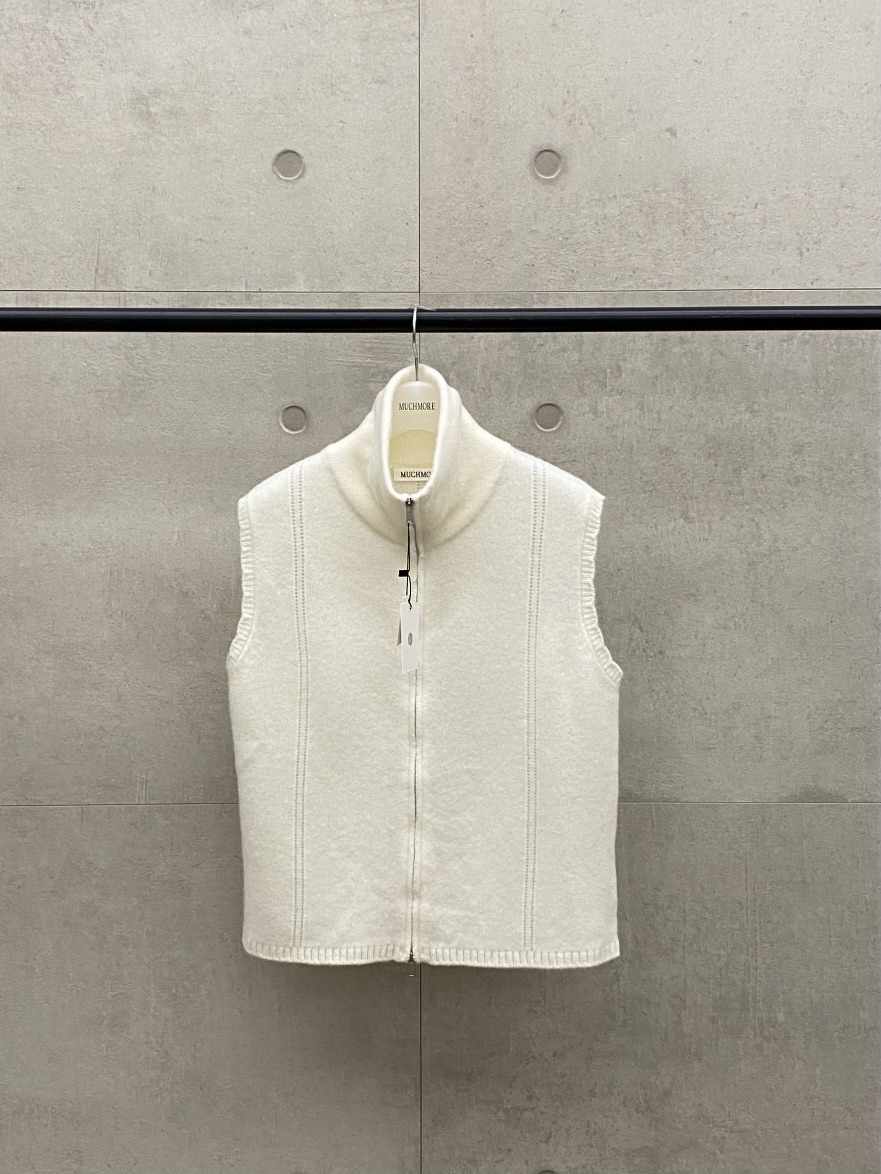 MUCH MORE/JACKPOT東大門實拍女裝新品時尚熱賣馬甲拉鏈MUCH MORE/JACKPOT馬甲