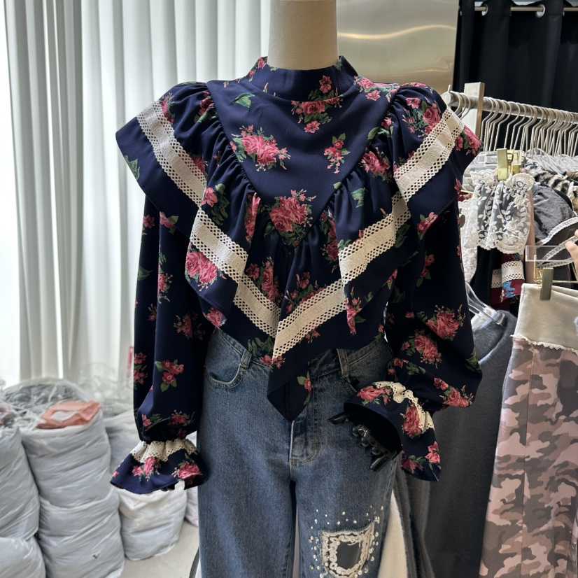 CHEAP-CHIC東大門直郵女士新款熱賣推薦真品人氣襯衫蕾絲衫CHEAP-CHIC/CHARLES THE SECOND襯衫/蕾絲衫