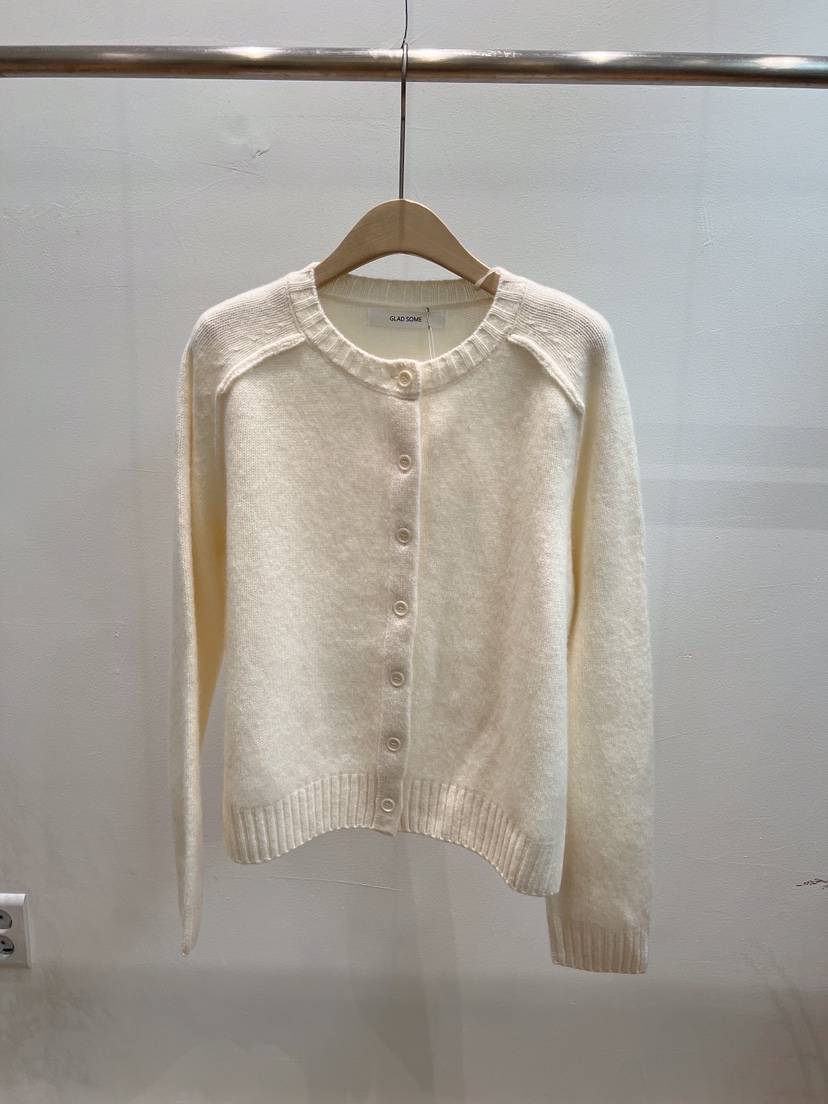 GLAD SOME東大門代購女裝新品休閑人氣真品針織衫露肩開衫GLAD SOME針織衫
