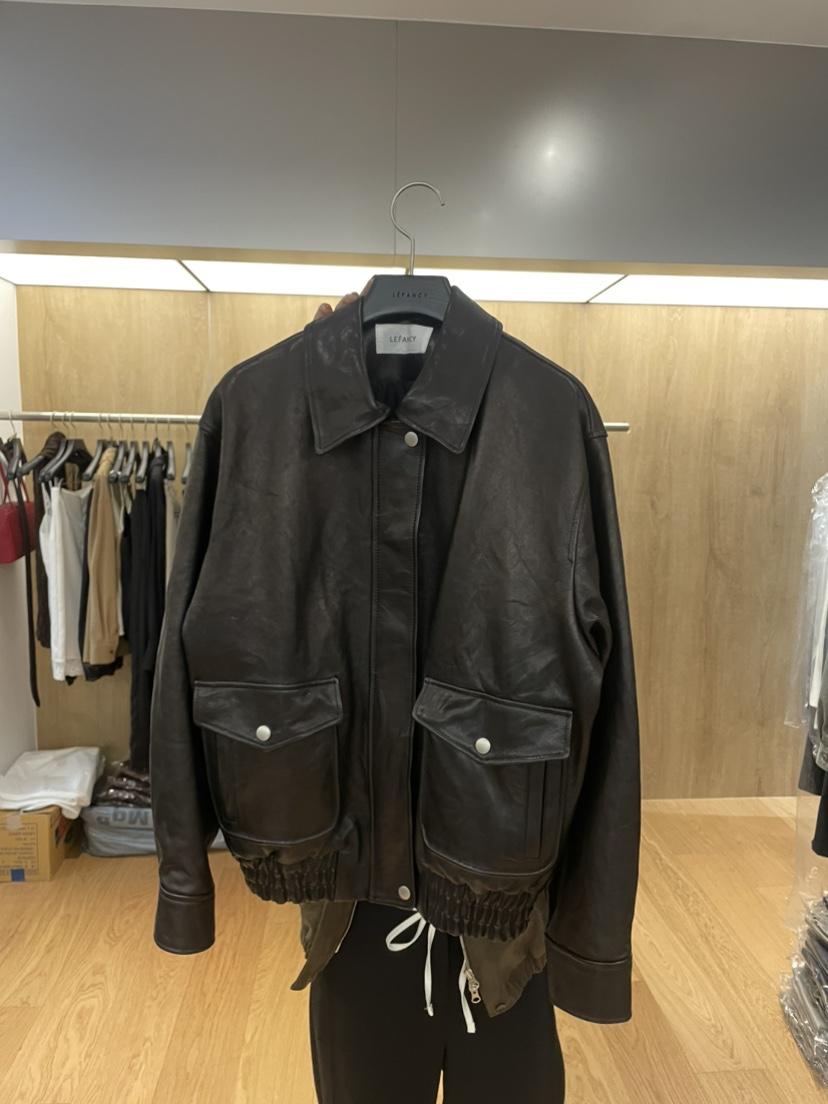 LEFANCY東大門直郵女裝新品真品休閑熱賣人氣時尚皮衣皮革LEFANCY皮衣