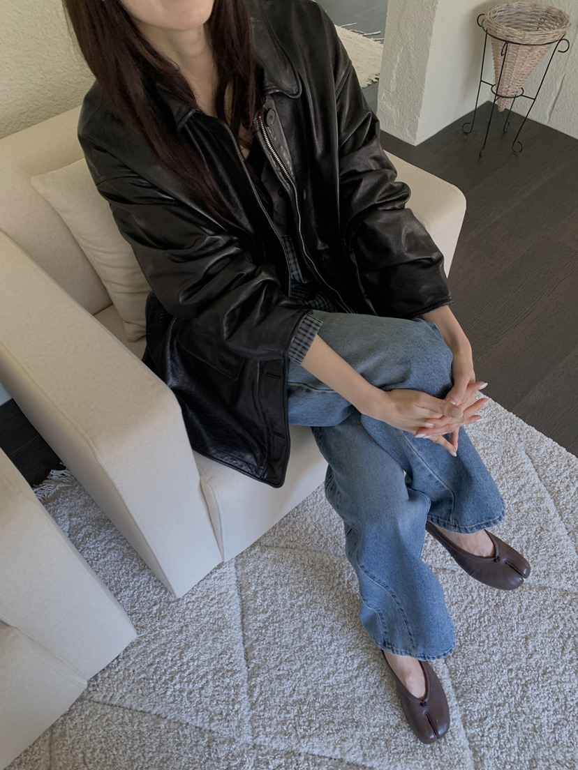 ATHEA東大門實拍女裝新款時尚真品熱賣人氣推薦休閑皮衣羊皮ATHEA皮衣