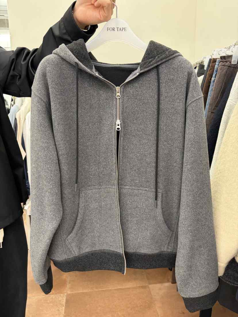 FOR TAPE東大門實拍女裝新品真品熱賣休閑夾克連帽衫撞色FOR TAPE夾克