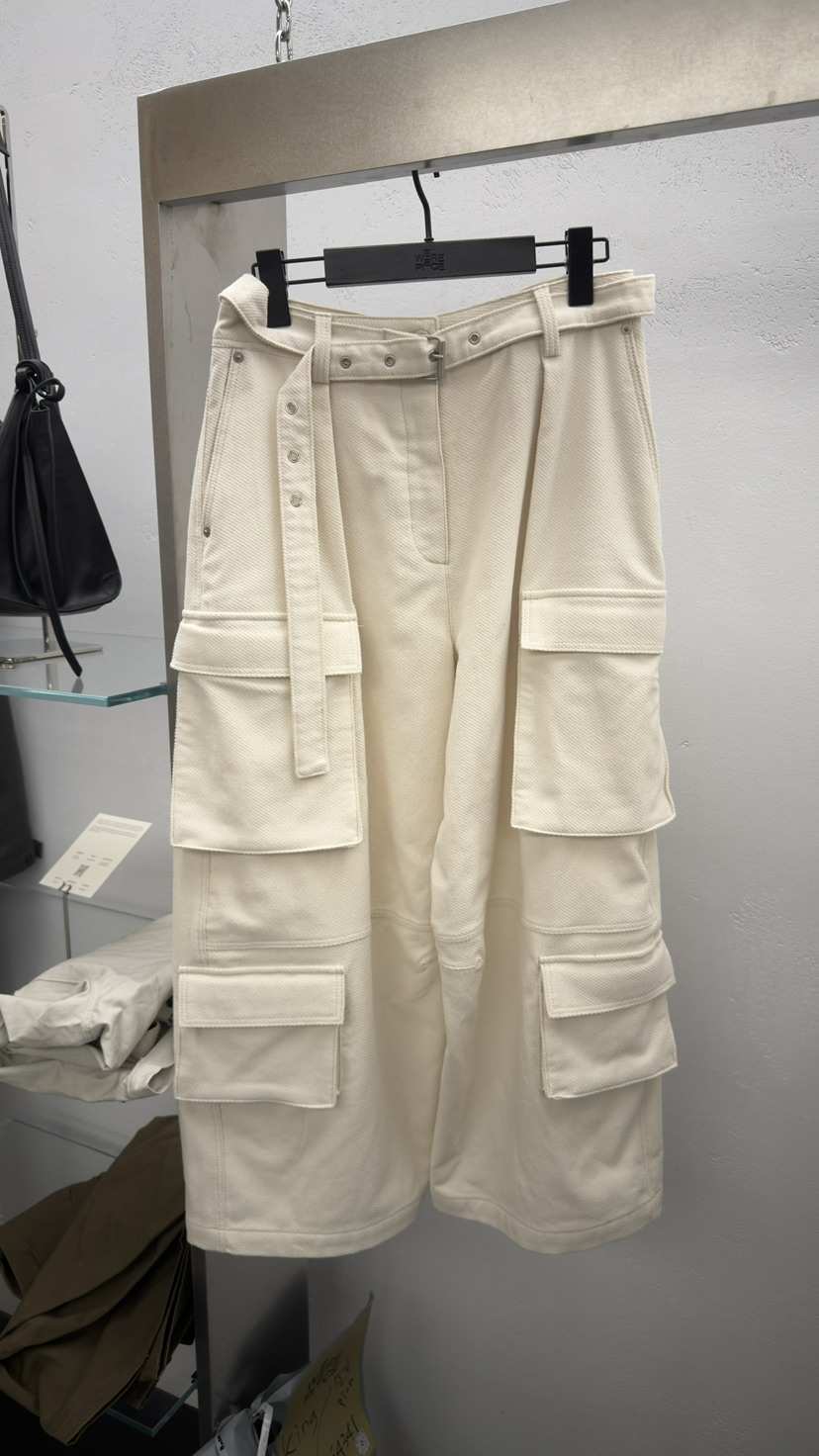 KARE/WEREPIECE東大門直郵女士新品推薦休閑褲含腰帶拉絨KARE/WERE PIECE休閑褲