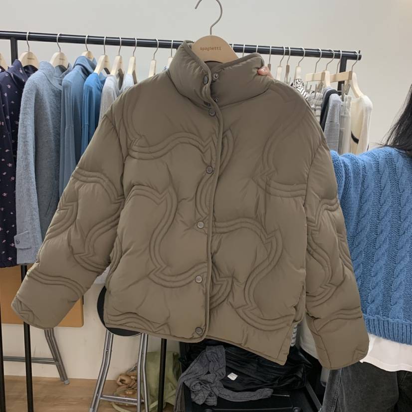 SPAGHETTI韓國代購女士新品休閑推薦真品人氣短款羽絨服鴨絨spaghetti短款羽絨服