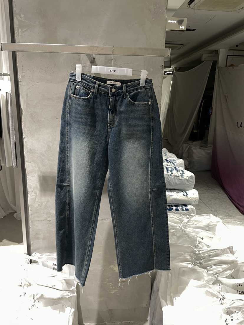 NUESE東大門代購女裝新款休閑熱賣時尚真品推薦人氣牛仔褲NUESE牛仔褲