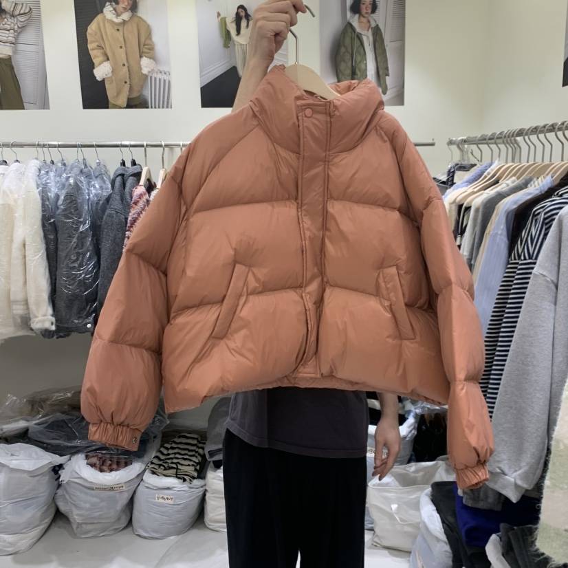 YUNBAL東大門直郵女士新款時尚休閑短款羽絨服羽絨服鴨絨YUNBAL短款羽絨服