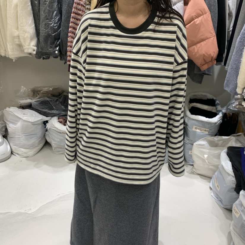YUNBAL東大門代購女士新款推薦時尚熱賣真品休閑人氣長袖T恤YUNBAL長袖T恤
