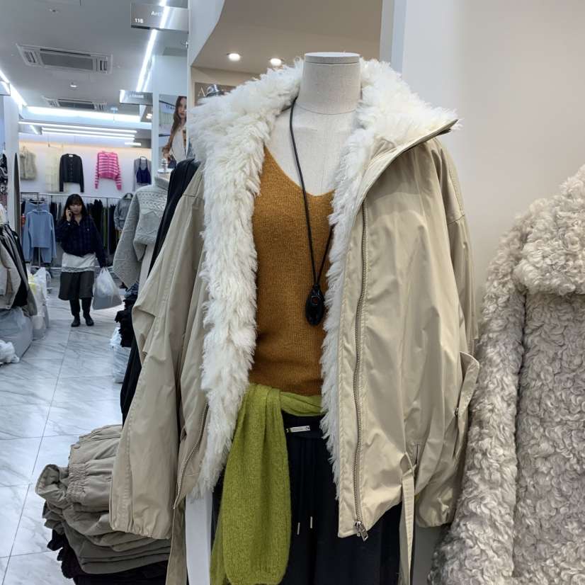 RUMIRU/AWEAR東大門實拍女裝新款熱賣時尚人氣休閑短款棉服awear/RUMIRU短款棉服