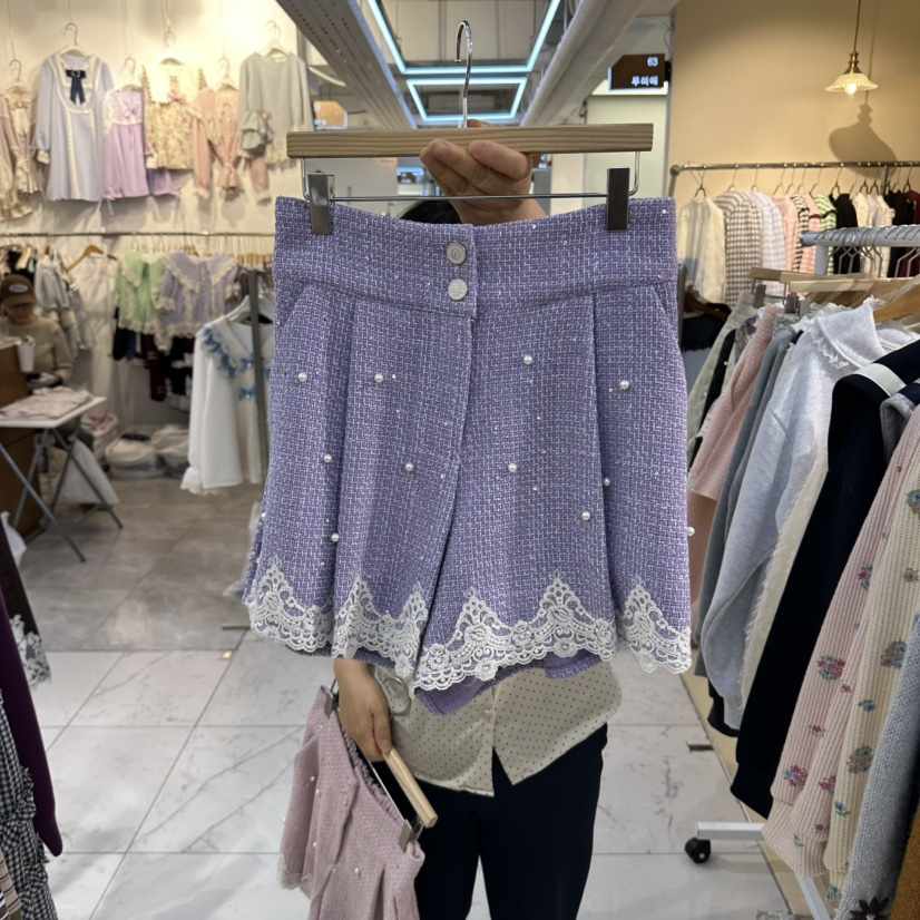 MS東大門實拍女裝新品推薦熱賣真品人氣休閑時尚短褲MS短褲