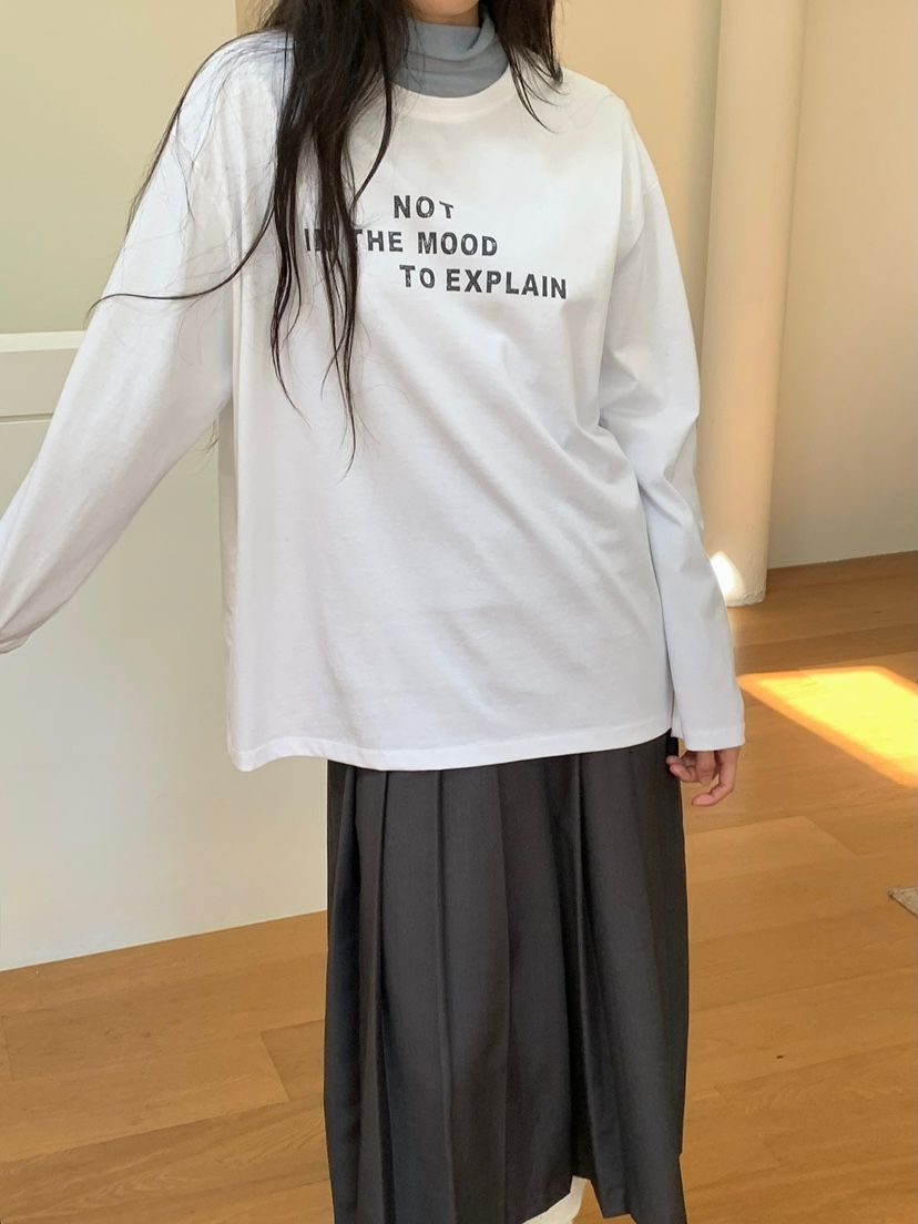 LOVEMYSANTA東大門直郵女裝新品真品推薦熱賣人氣長袖T恤LOVEMYSANTA長袖T恤