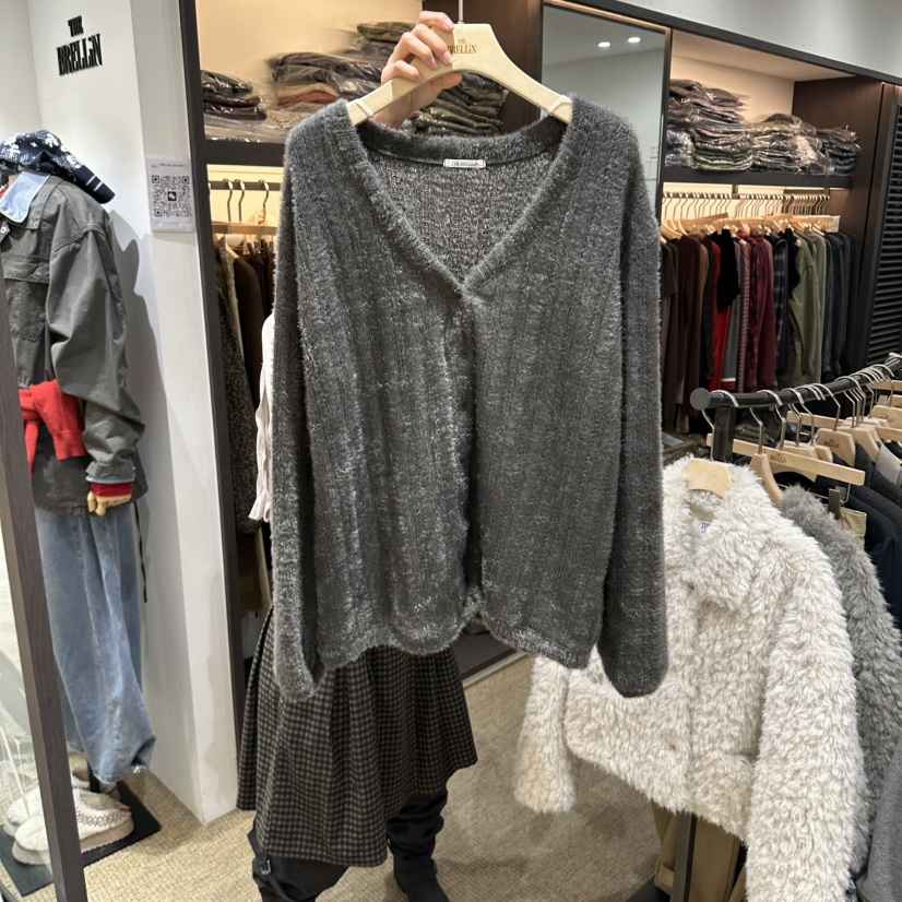 BRELLIN東大門實拍女裝新品休閑熱賣時尚推薦真品開衫開衫BRELLIN開衫