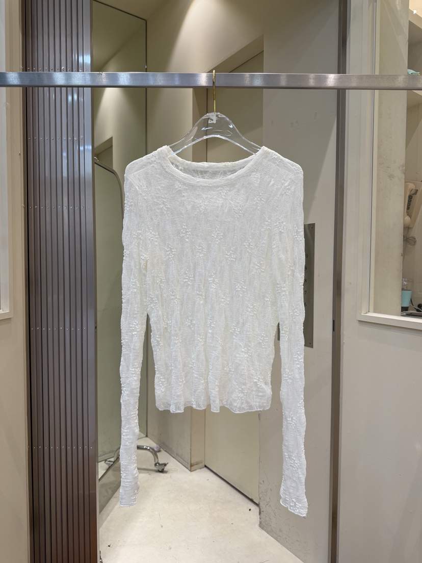 81 MARKET-L東大門實拍女裝新品熱賣真品時尚長袖T恤蕾絲81 MARKET-L長袖T恤