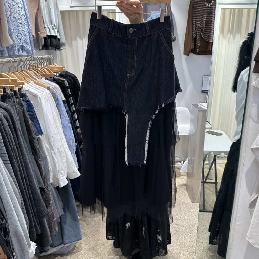 BELITA韓國代購女裝新款真品休閑時尚熱賣人氣推薦長裙BELITA長裙