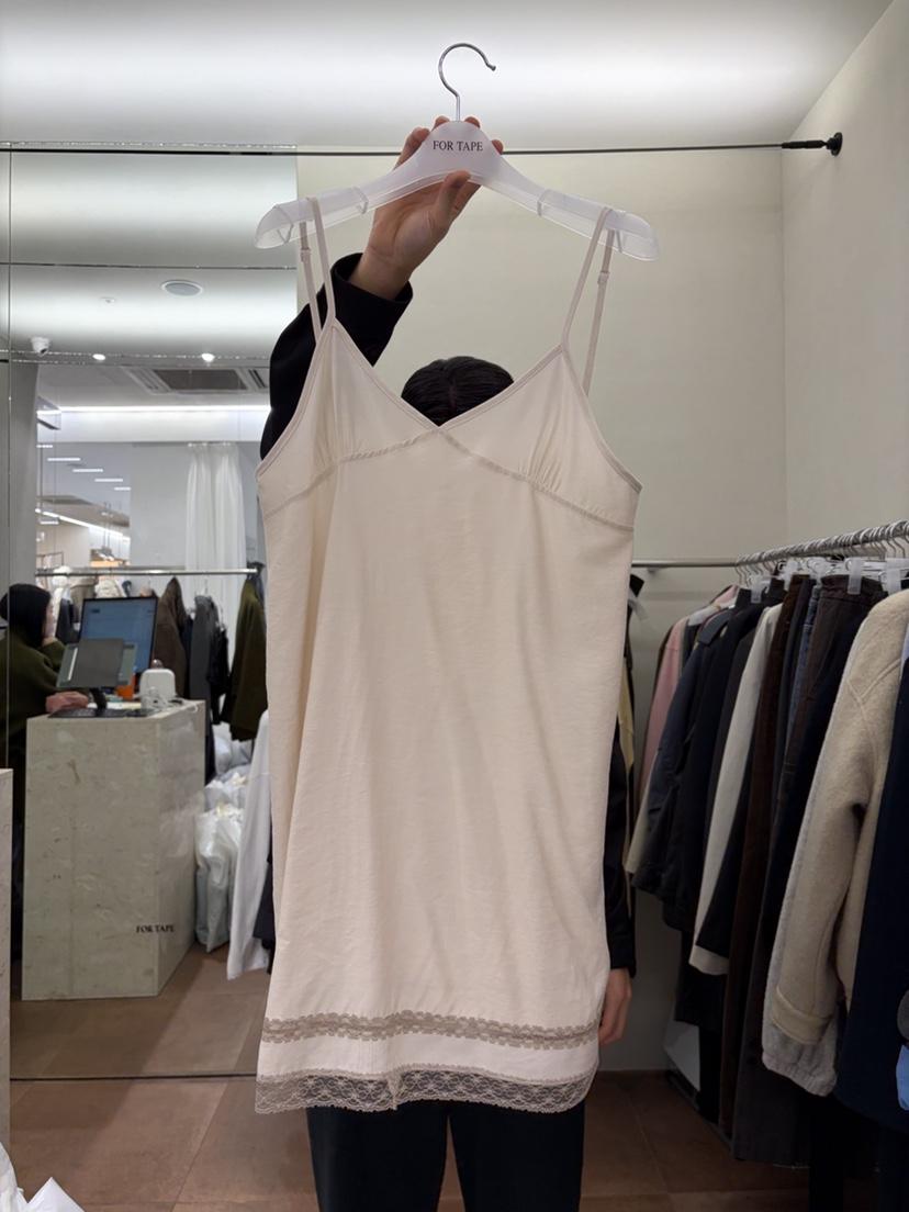 FOR TAPE東大門代購女裝新品真品休閑熱賣連衣裙吊帶裙蕾絲FOR TAPE連衣裙