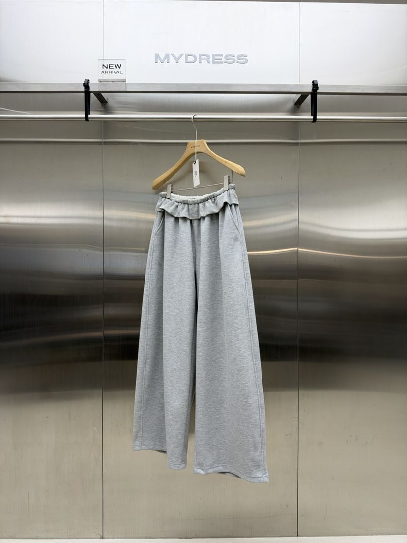MYDRESS韓國直郵女士新品真品推薦時尚人氣熱賣休閑褲華夫格MYDRESS休閑褲